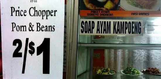 Bikin ngakak setelah membaca menu makanan bahasa Inggris