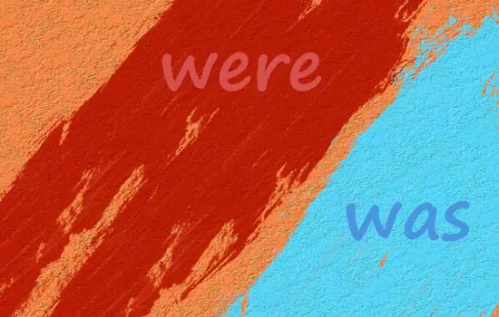 Belajar Past Tense dengan menggunakan Was atau Were dalam kalimat