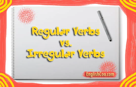 kata kerja verb 3 regular dan irregular verbs