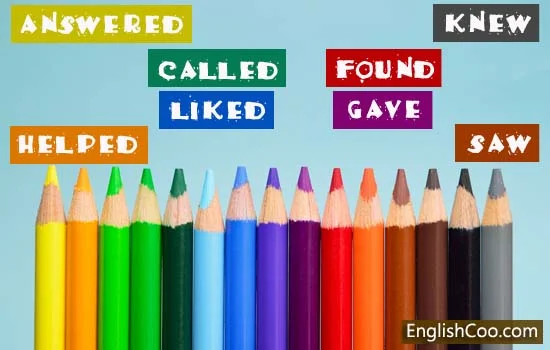 Rumus Simple Past Tense menggunakan Kata Kerja Verb 2