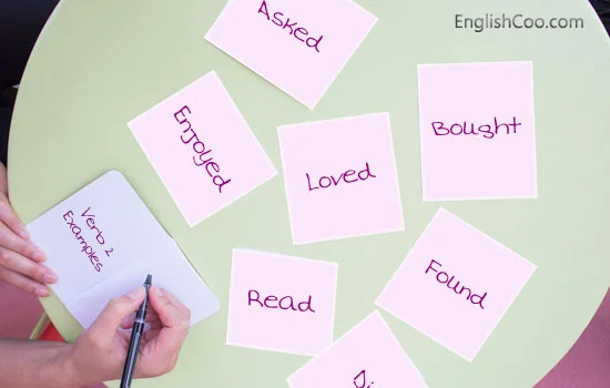 Contoh Kata Kerja Verb 2