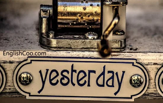 Keterangan Waktu (Adverbs of Time) Simple Past Tense Yesterday