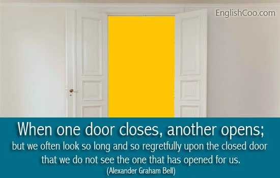 Kata Kata Semangat Bahasa Inggris Jangan menyesali peluang yang sudah hilang