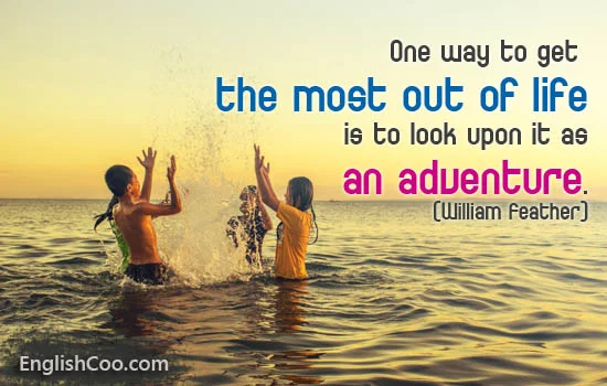 Kata Kata Semangat Bahasa Inggris tentang Petualangan Hidup