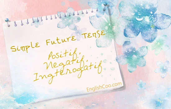 Contoh Kalimat Positif Negatif Interogatif Simple Future Tense beserta artinya