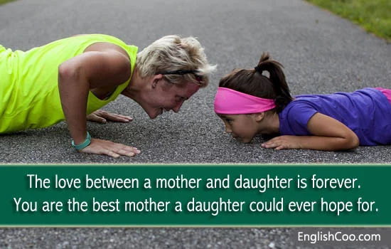 Kata Kata Untuk Ibu Ucapan Selamat Hari Ibu dan Cinta dari Anak Perempuan (Mother and Daughter)