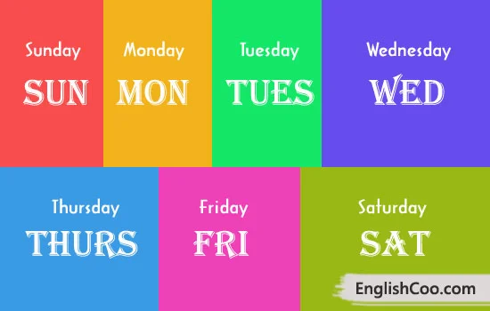 Tips Ampuh Mengingat Nama Hari dalam Bahasa Inggris