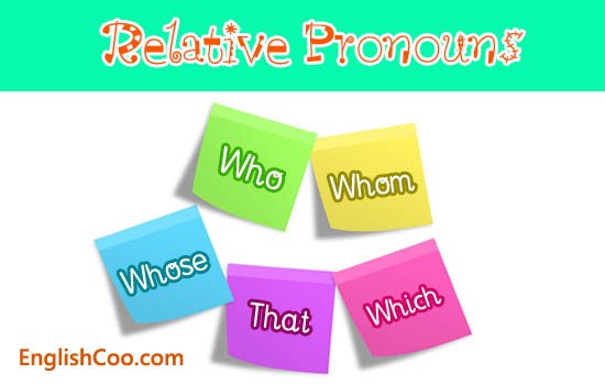 Pengertian dan Contoh Relative Pronouns (Who, Whom, Whose, Which, That)