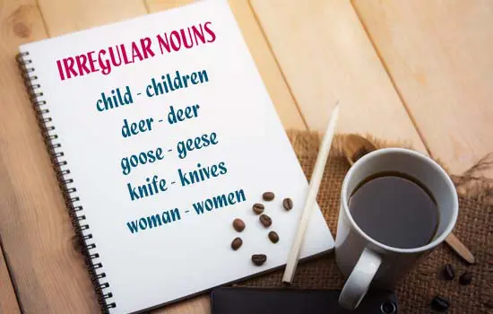 Contoh Irregular Plural Nouns dalam Bahasa Inggris