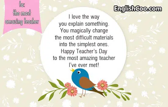 contoh kartu ucapan selamat hari guru dalam bahasa inggris happy teachers day