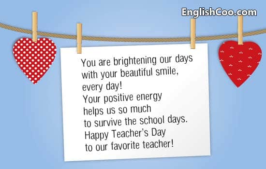 Ucapan Selamat Hari Guru Dalam Bahasa Inggris Happy Teachers Day Menyentuh Hati Englishcoo