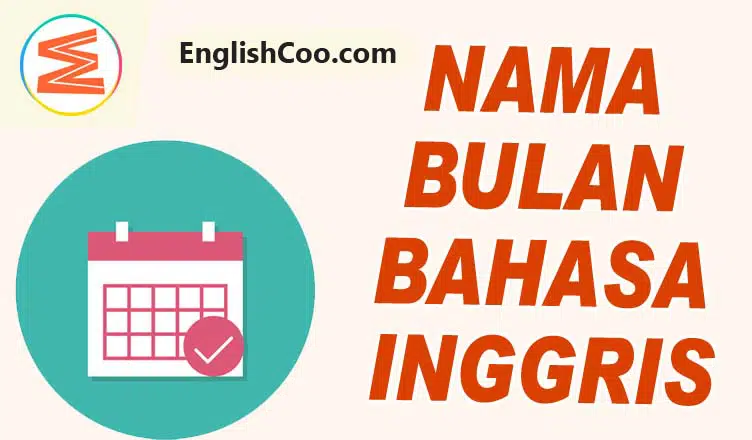 nama nama bulan dalam bahasa inggris