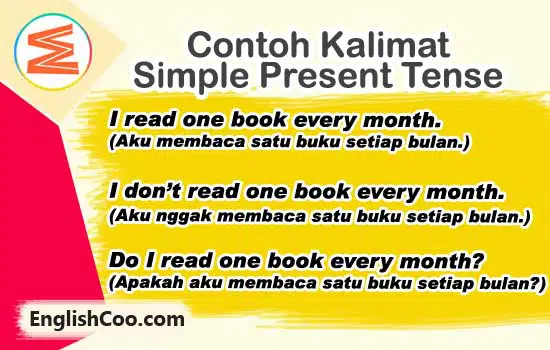contoh kalimat simple present tense beserta artinya
