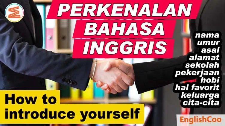 perkenalan diri dalam bahasa inggris