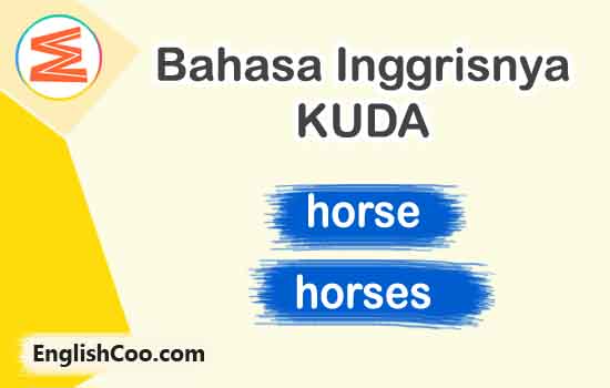 bahasa inggrisnya kuda adalah horse atau horses dan contoh kalimat beserta artinya
