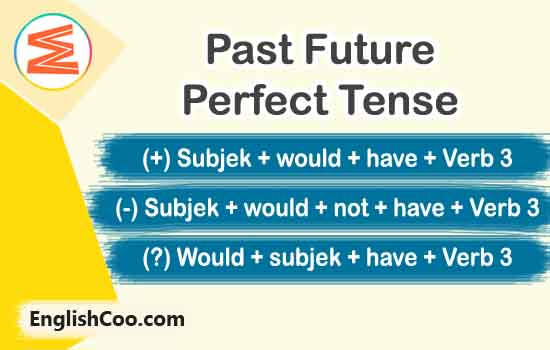 contoh kalimat past future perfect tense dan artinya rumus penjelasan lengkap